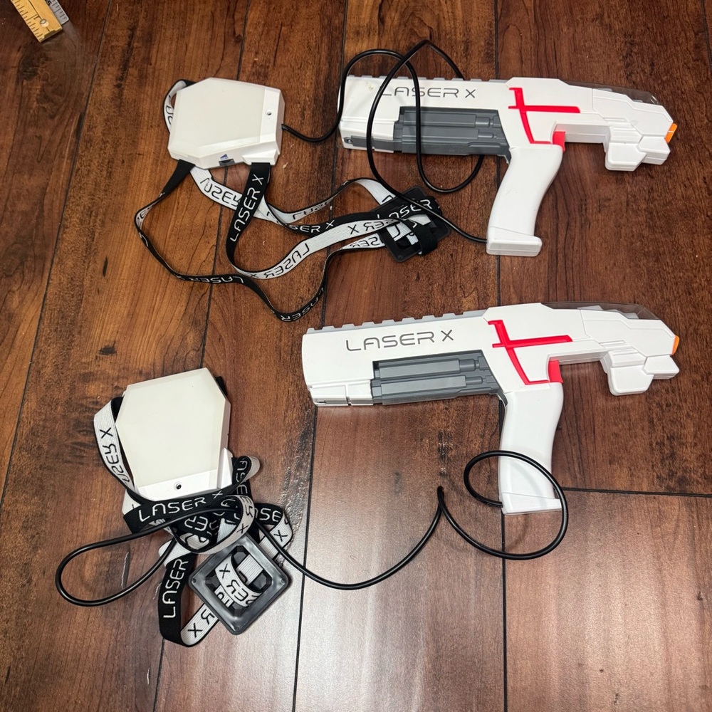 Laser X Blaster 944830 2 Blasters With Vest Receiver